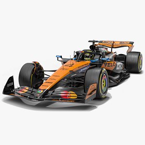 McLaren MCL39 F1 2025 Formula 1 Race Car
