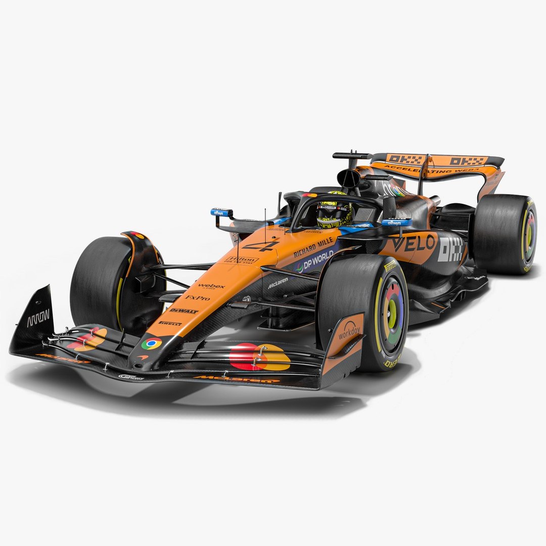 3d 2008 Vodafone Mclaren Mercedes Model