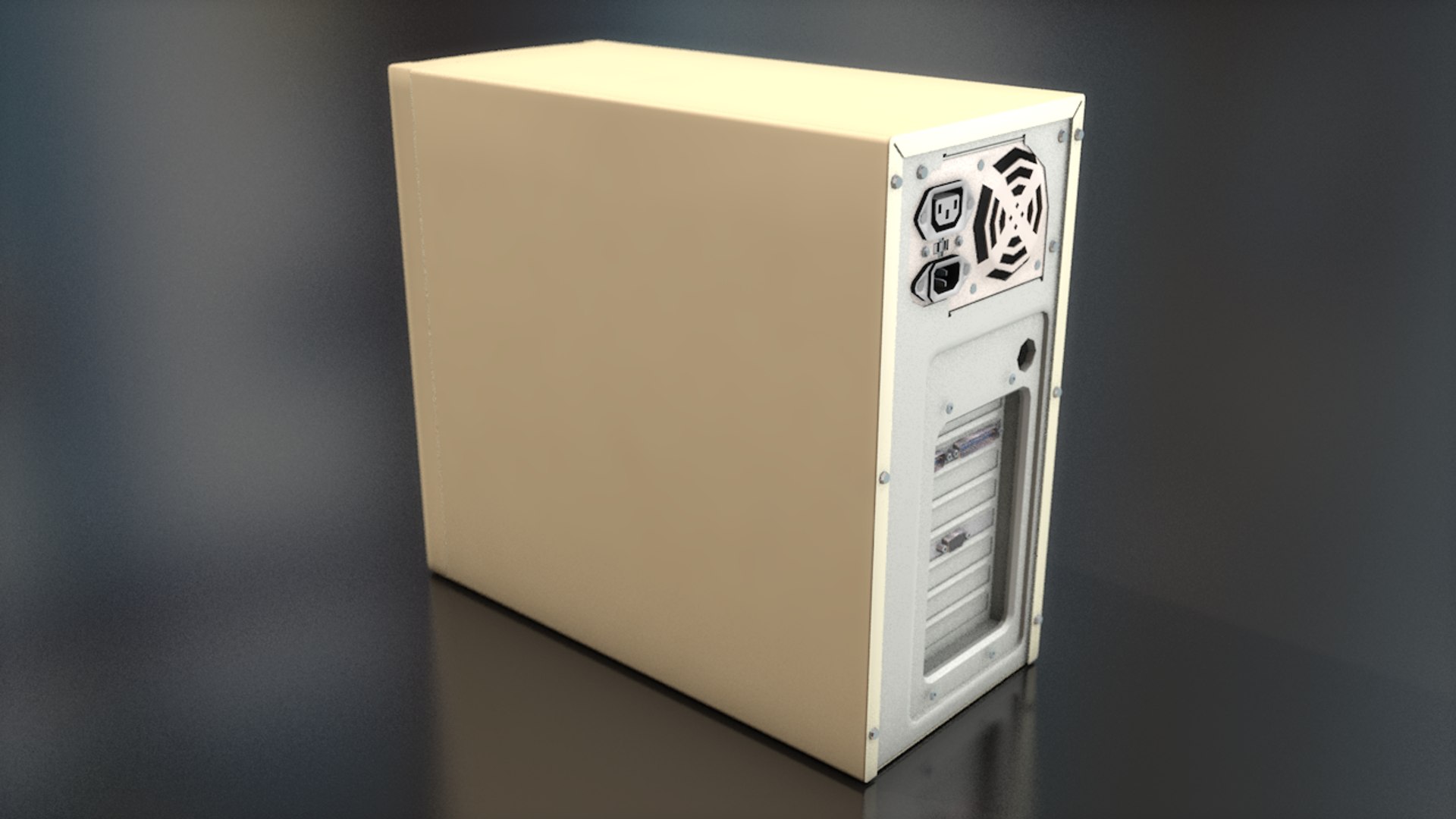 3D cpu mini tower pc - TurboSquid 1442335