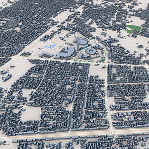3D Doha City Qatar model