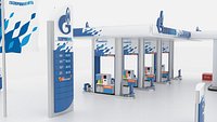 Gasprom petrol Station