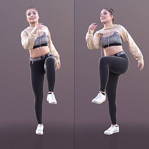 3D 10450 Sheona - Woman Doing Sport