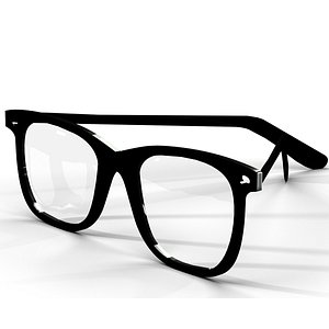 glasses eyeglass optic 3D model