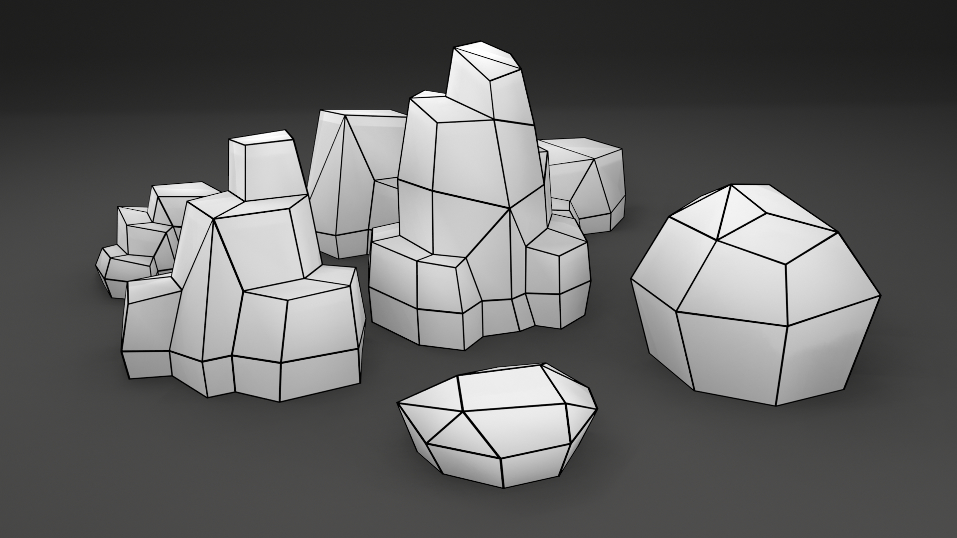 Rock Stylized 3D Model - TurboSquid 2424768