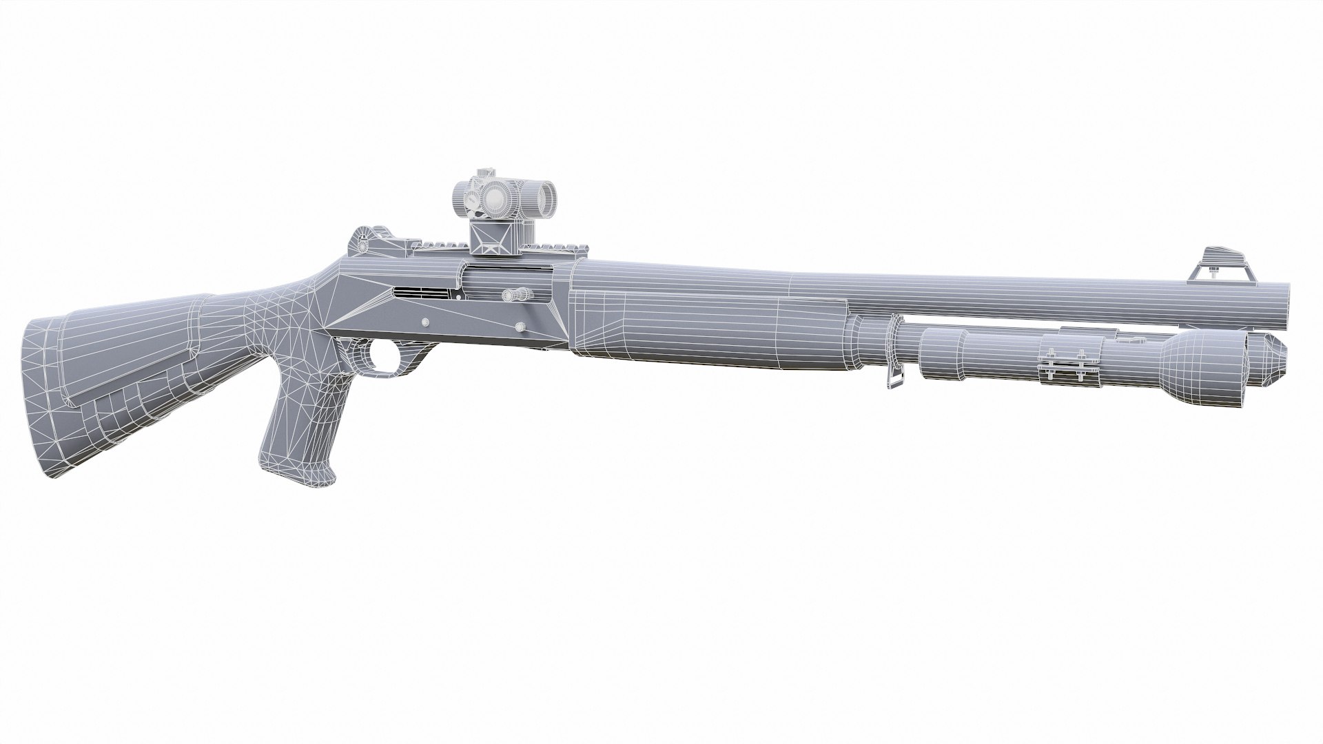 3D Benelli M4 S90 Super - TurboSquid 1742765