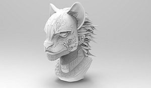 Mexican Gods - Tezcatlipoca 3D model