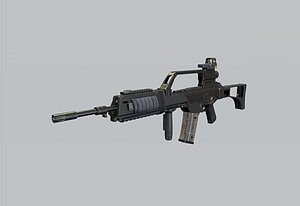 uG36K gun weapon rifle military fps game