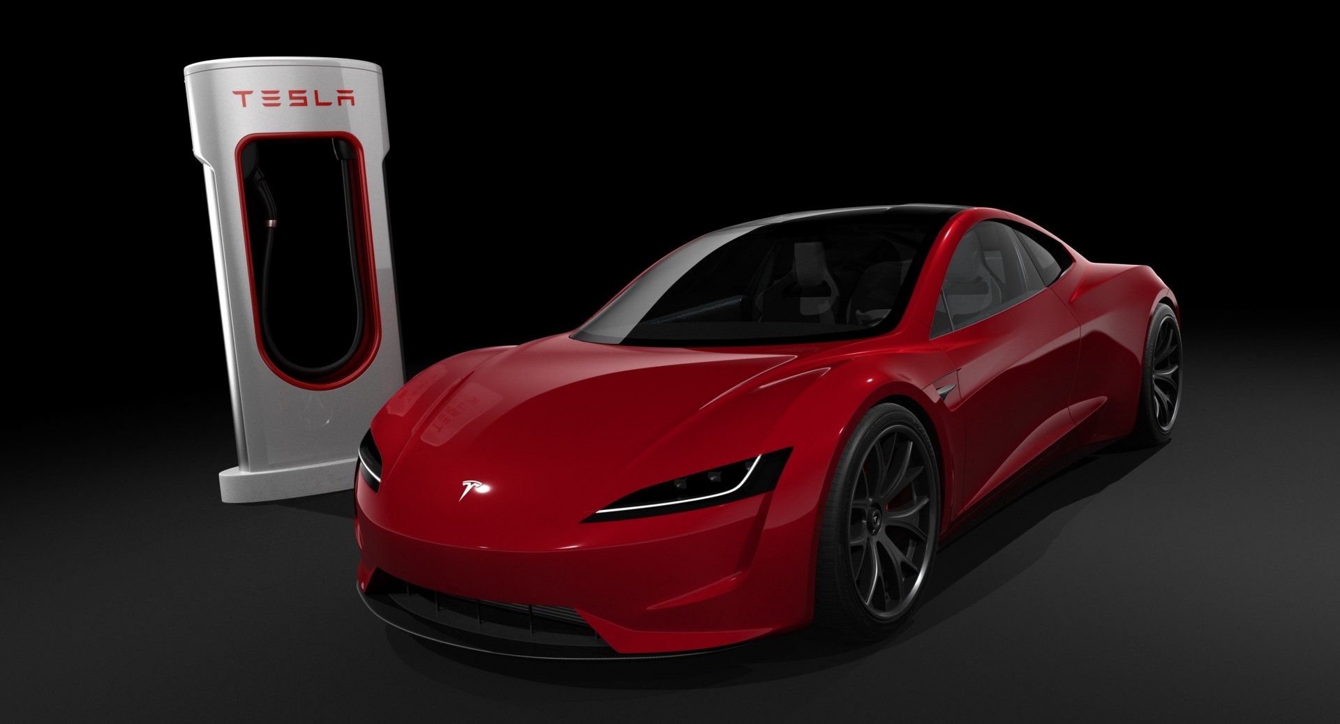 3D tesla roadster charger 2020 model - TurboSquid 1378756