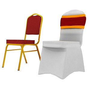 3dsmax hotel banquet chair
