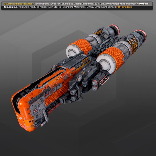 modelo 3d EXPLORER Colony-Ship EX2 - TurboSquid 1280681