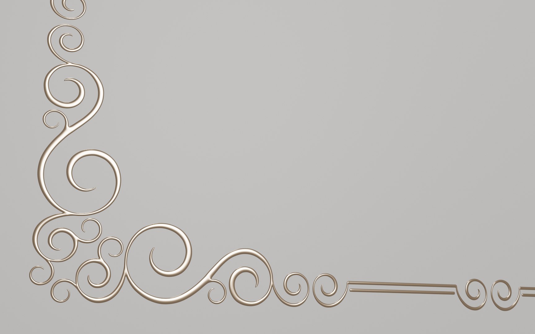 Decorative Rectangular Framework Model - TurboSquid 2209229