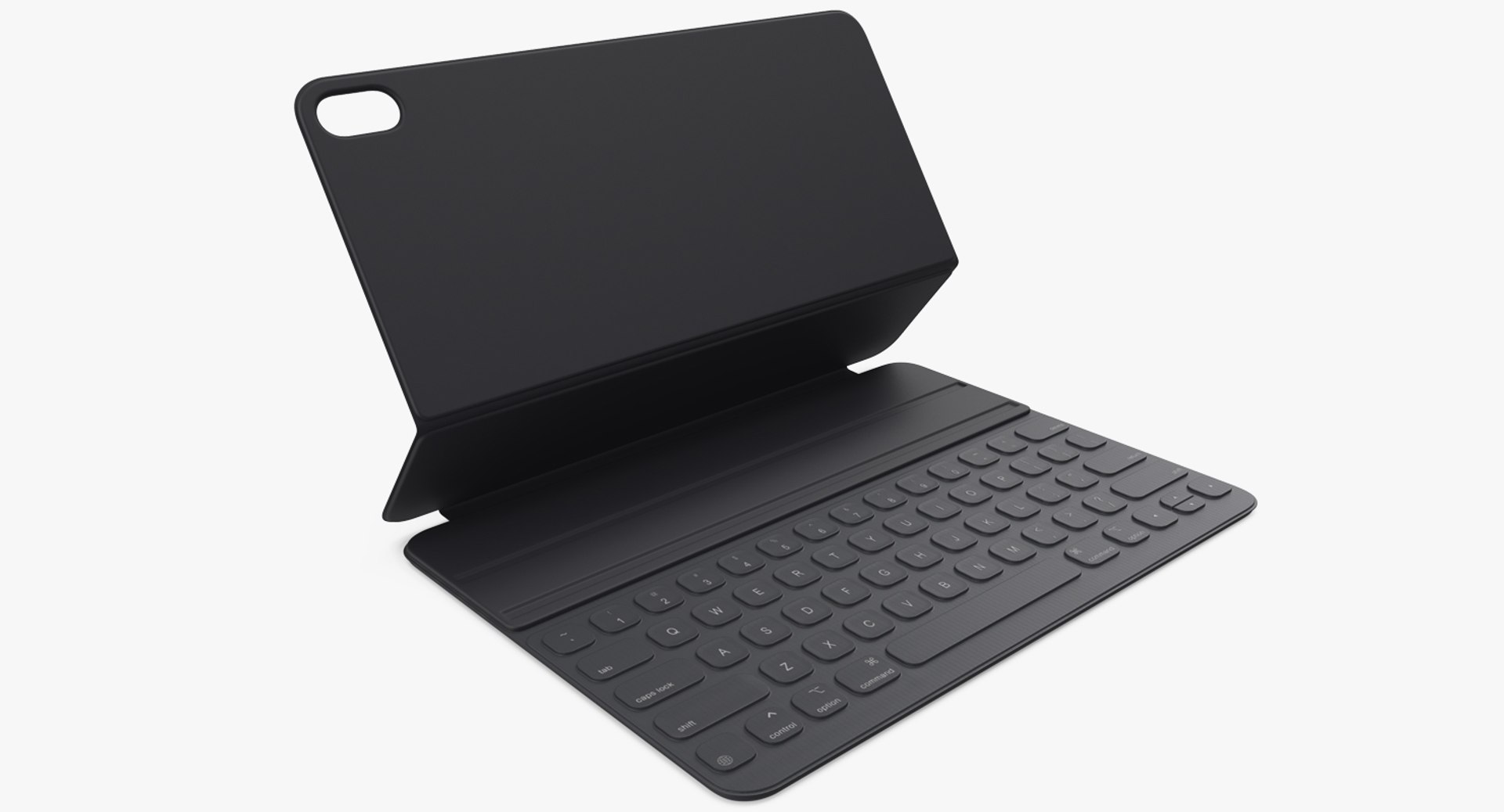 Apple Smart Keyboard 11 inch Space Grey 3D model preview