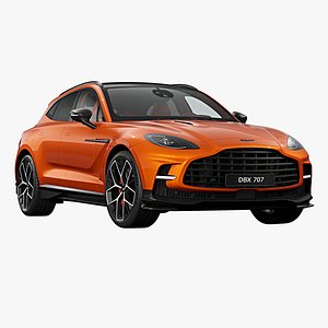 2026 Aston Martin DBX707 3D