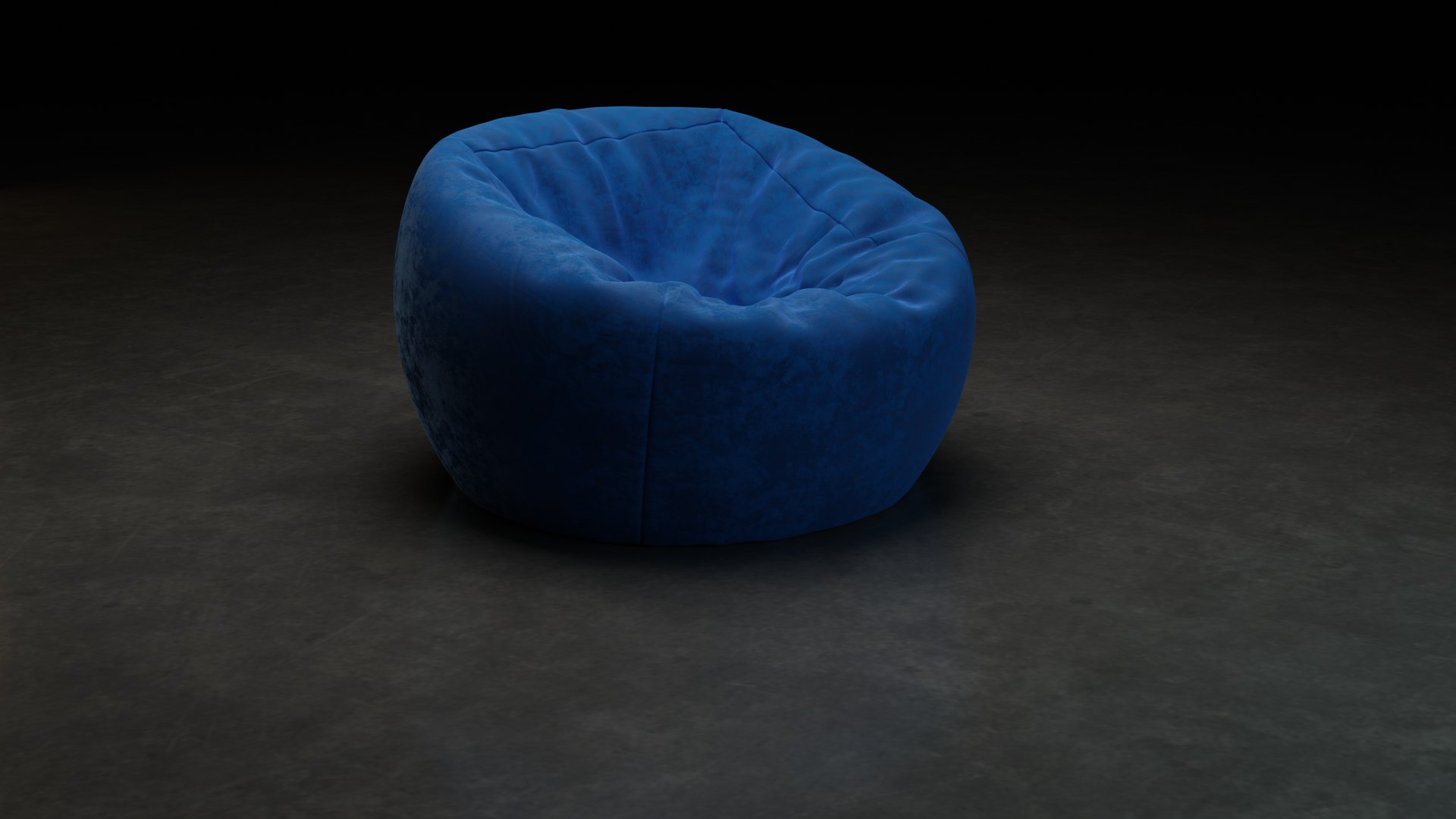 3D Model Bean Bag - TurboSquid 1644633