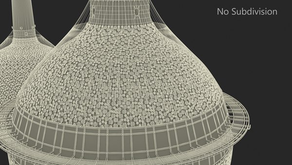 modelo 3d Torres de Kuwait - TurboSquid 2325136