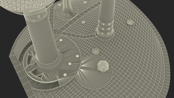modelo 3d Torres de Kuwait - TurboSquid 2325136
