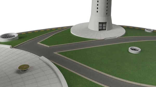 modelo 3d Torres de Kuwait - TurboSquid 2325136