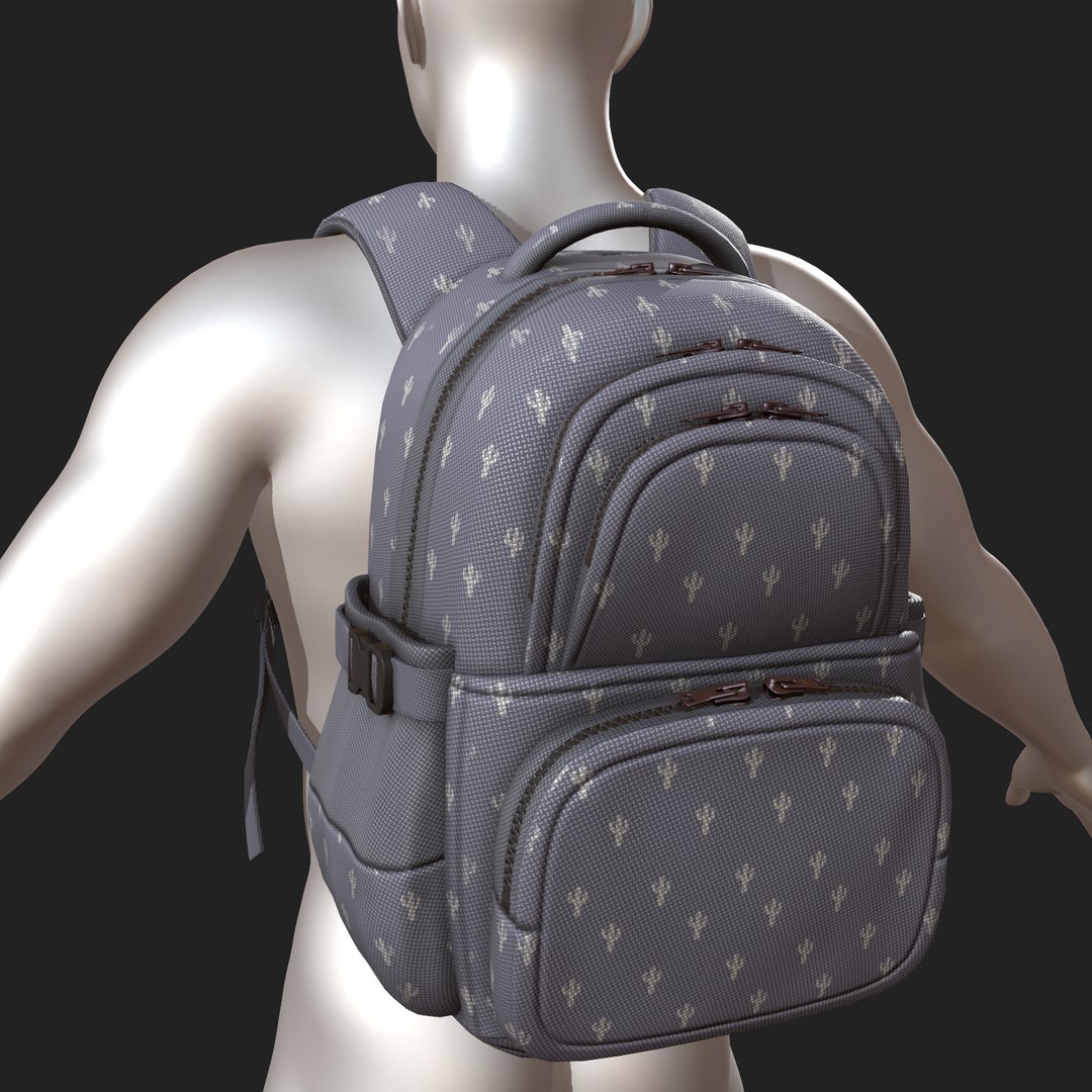3D Model Backpack - TurboSquid 1551427