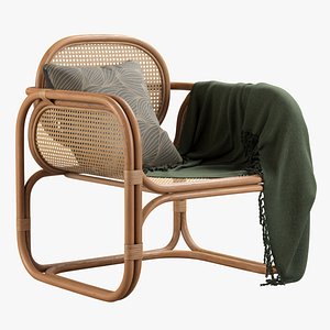 Marte Lounge Chair 3D model