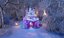 Christmas Forest  winter house