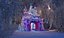 Christmas Forest  winter house