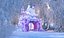 Christmas Forest  winter house