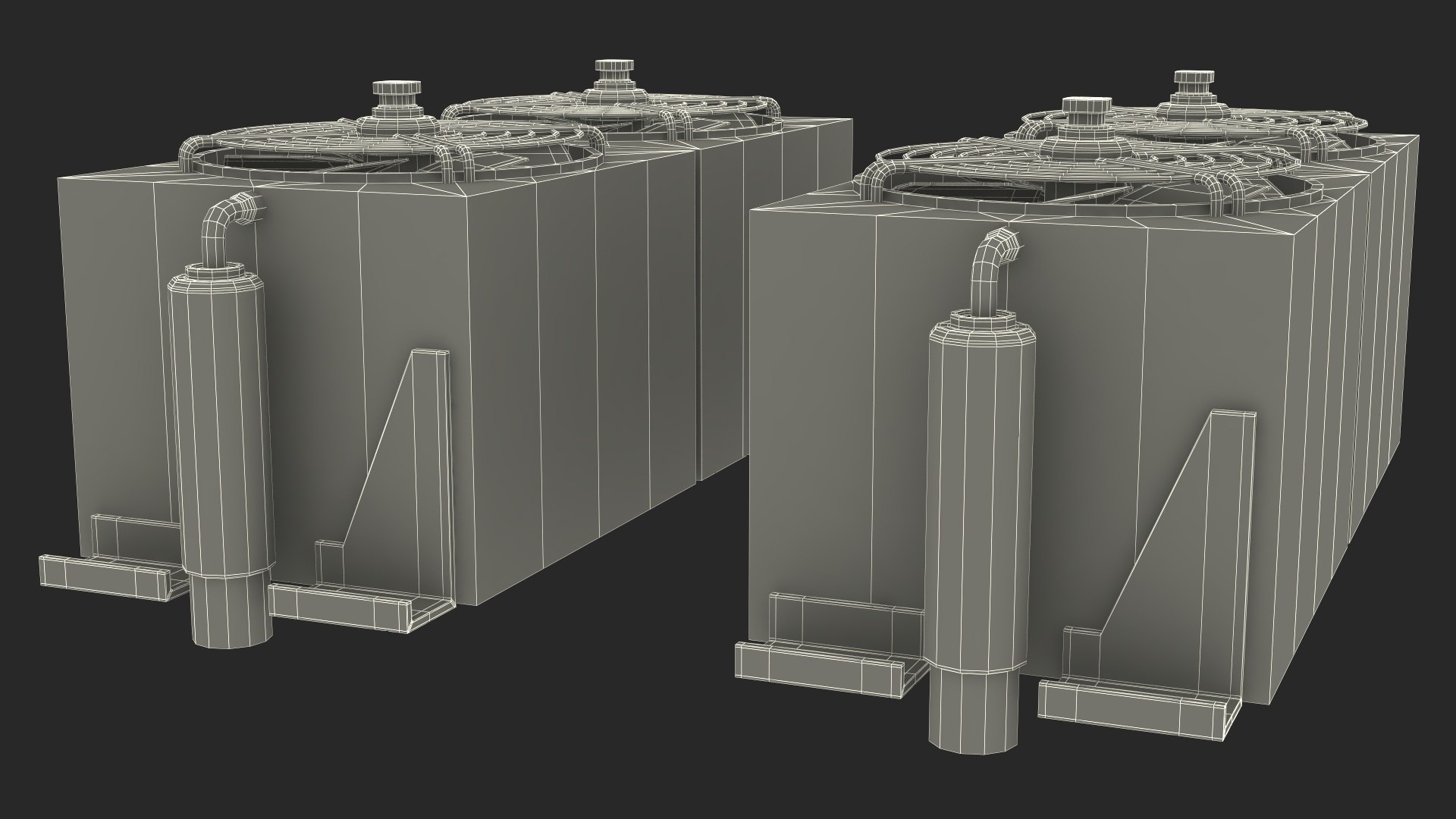 Industrial HVAC Unit 3D Model - TurboSquid 2314662