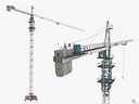 Tower Crane 3D Model
