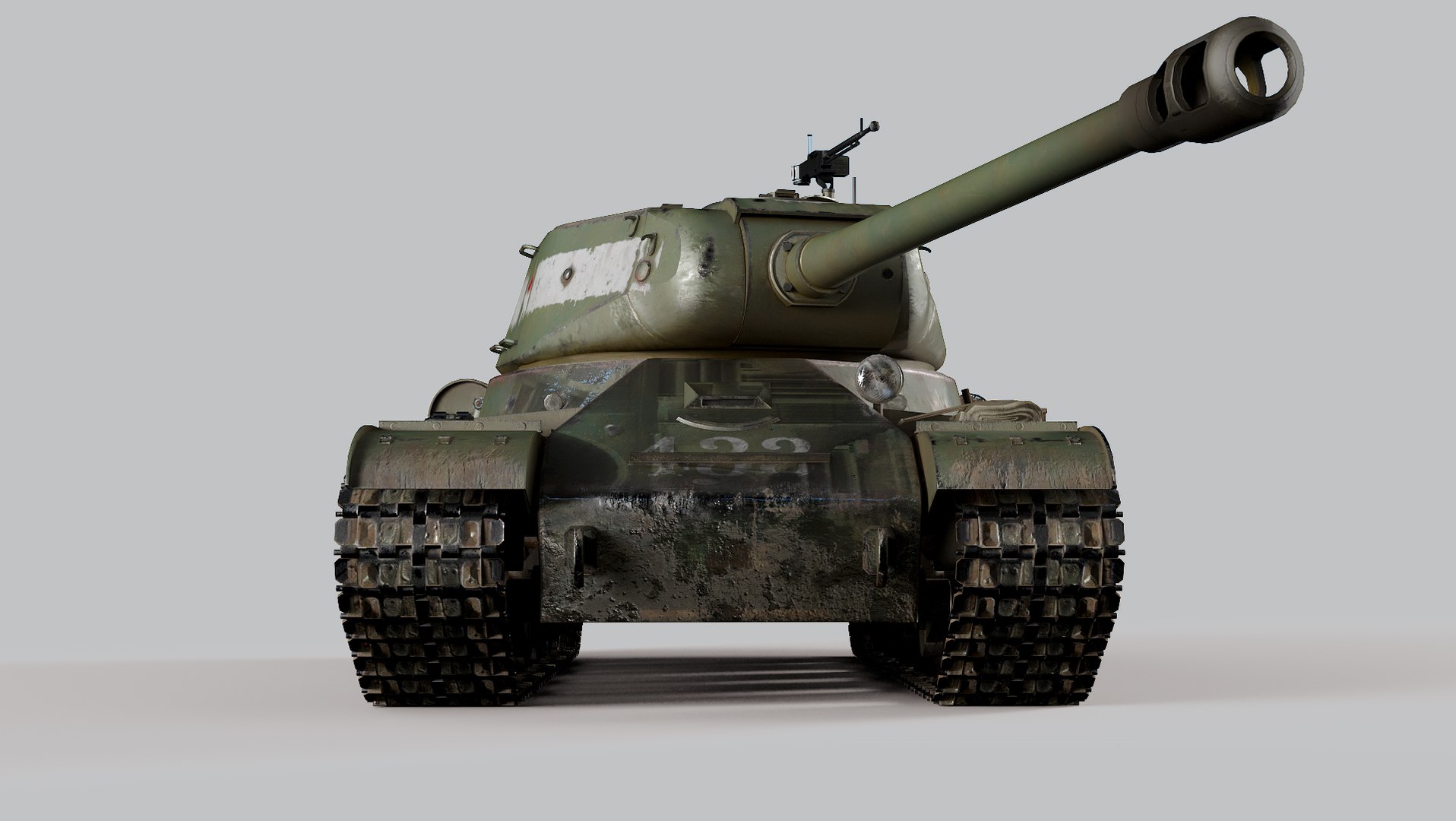 3D IS-2 Tank 3D Model - TurboSquid 2134681