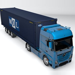 Mercedes Benz Actros blue MOL L714