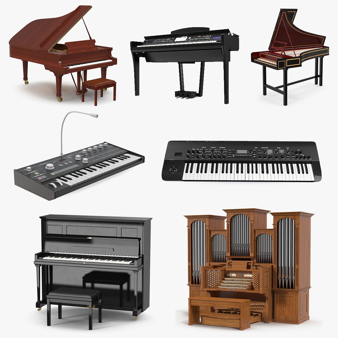 Musical Keyboard Instruments Collection 5