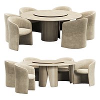 Gallotti and radice manto  dining set 2 d1500