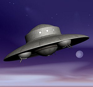 haunebu nazi ufo ww2 3d model