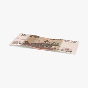100 Ruble note Single