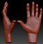 escultura de la mano
