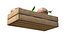 Coconut sprout Wooden Crate