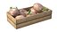 Coconut sprout Wooden Crate