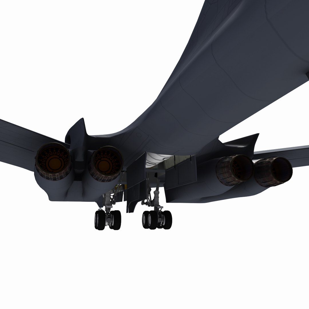 B-1b Lancer Usaf 3d Model