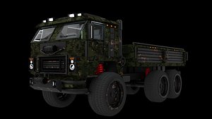 kamaz-53501 heavy truck kamaz 3D