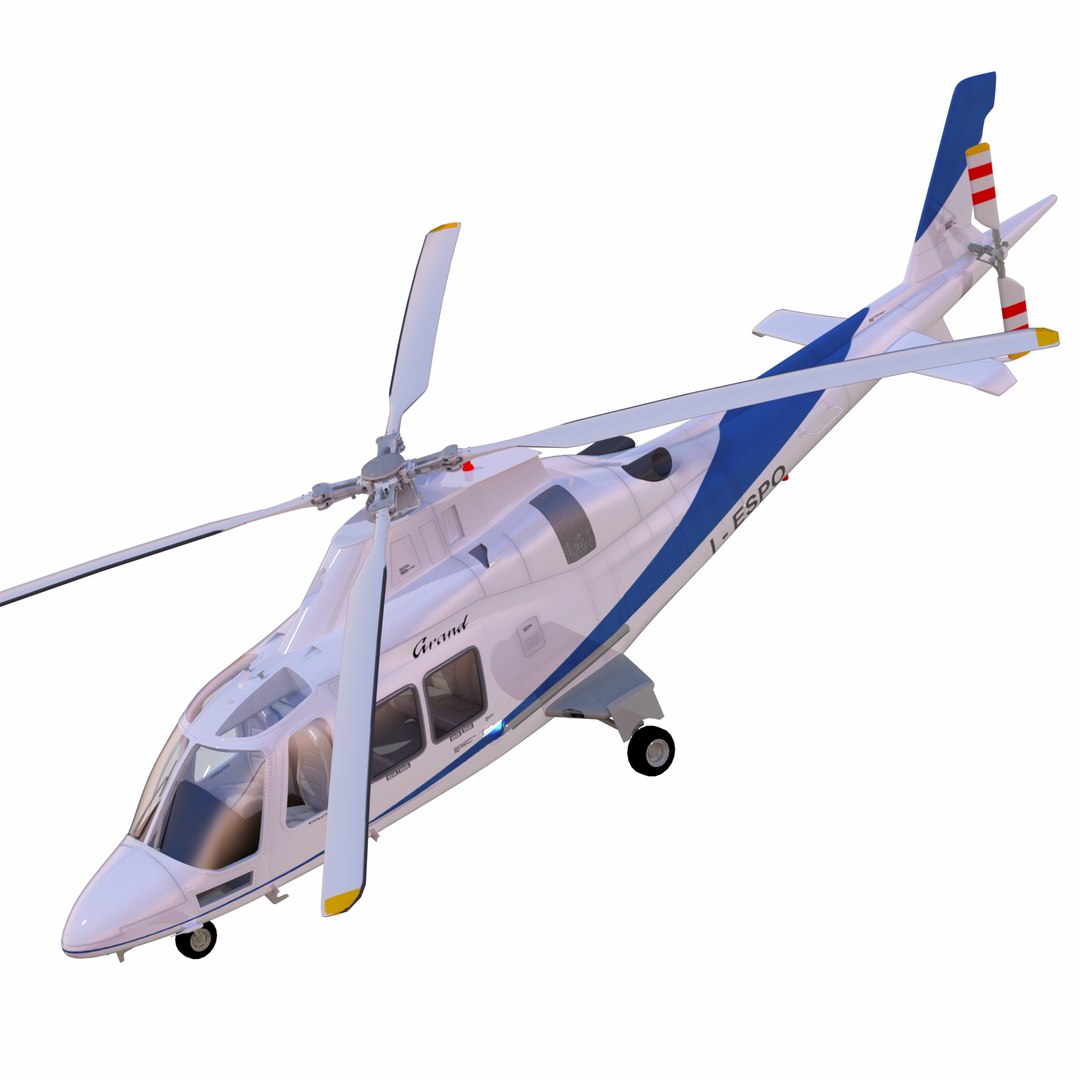 Agustawestland Grandnew Helicopter Agusta 3d Model