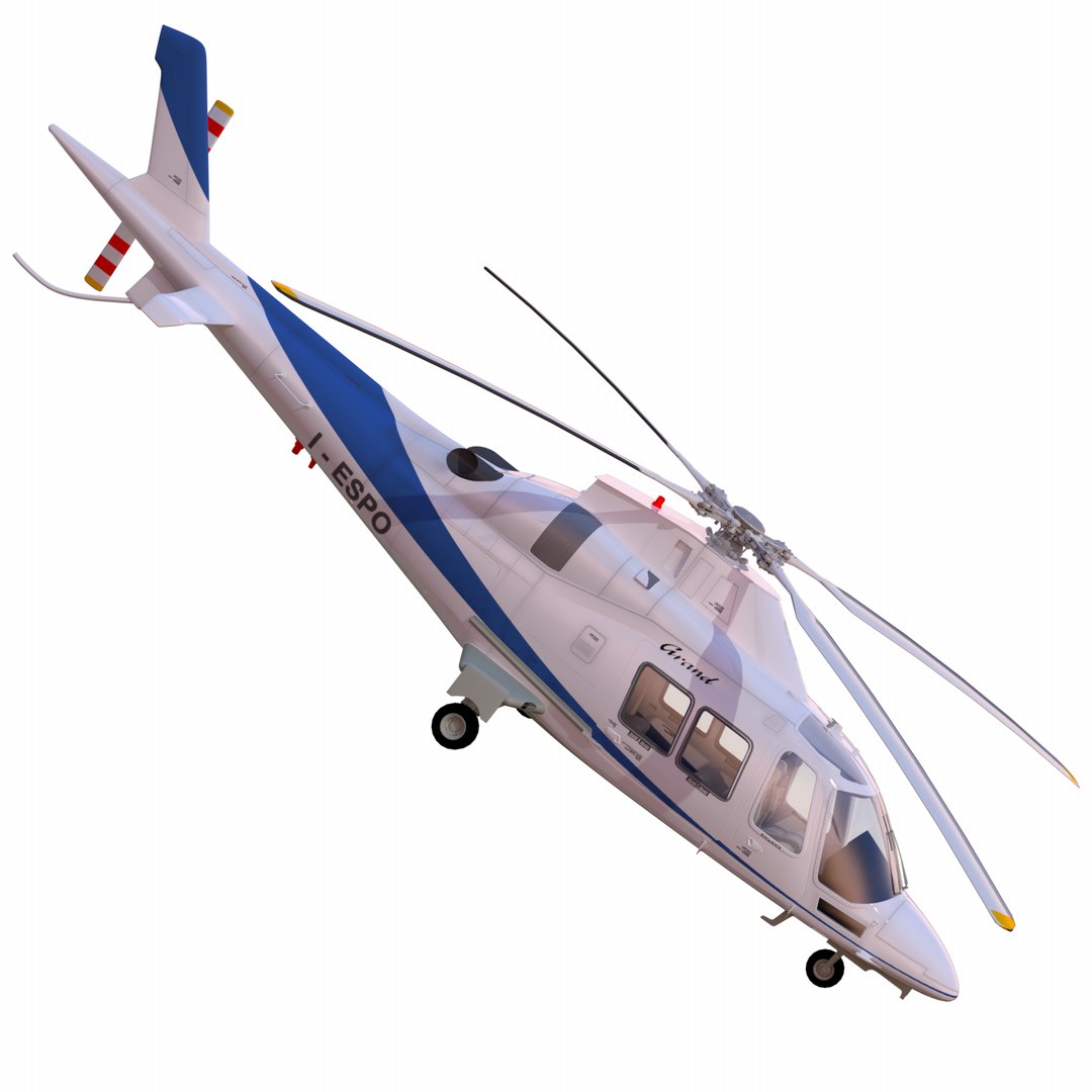 Agustawestland Grandnew Helicopter Agusta 3d Model