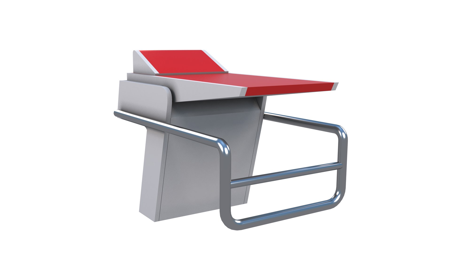 Pool Starting Block - Red 3D Model - TurboSquid 1923791