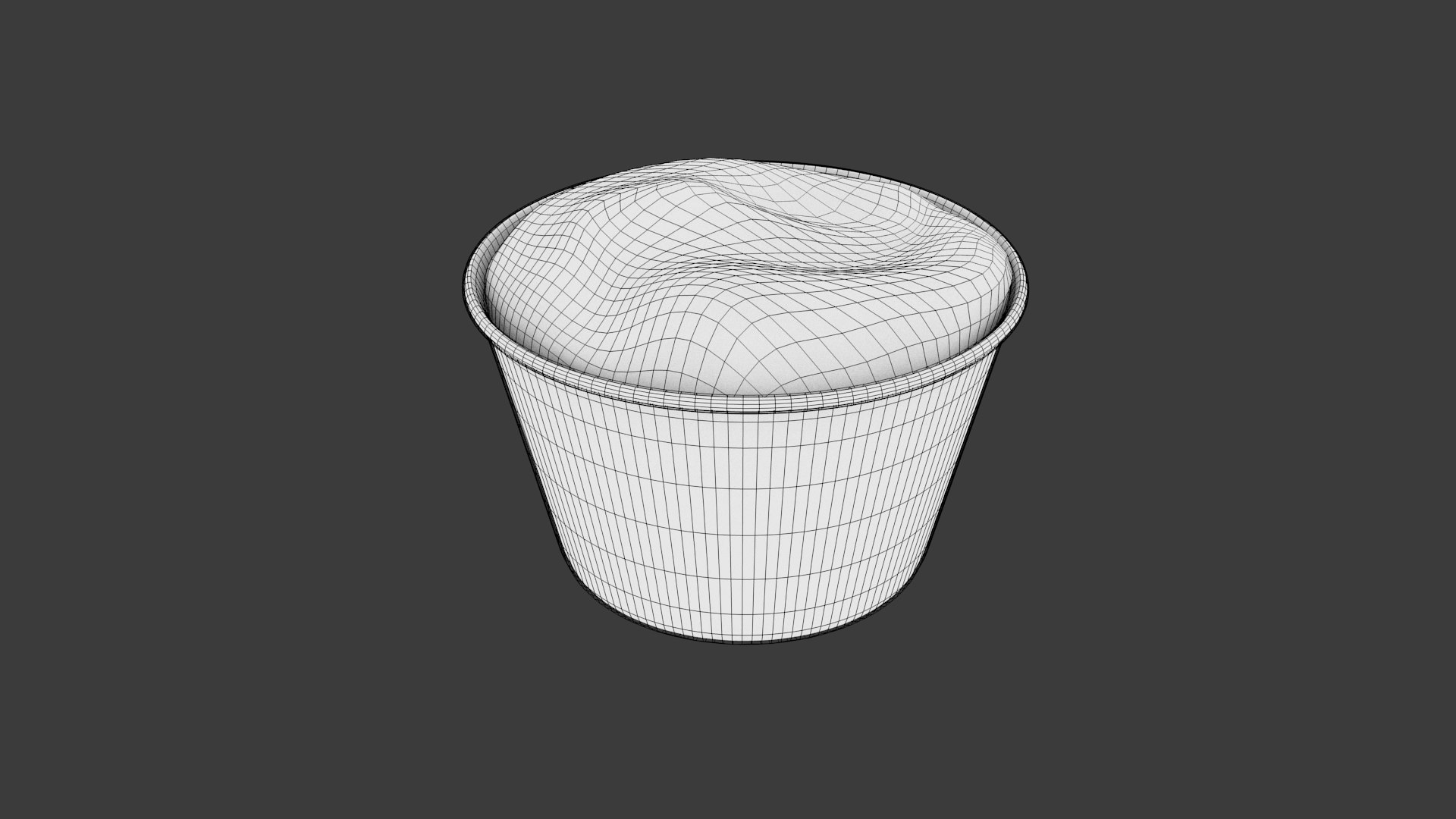 Pudding Cup Blender Obj