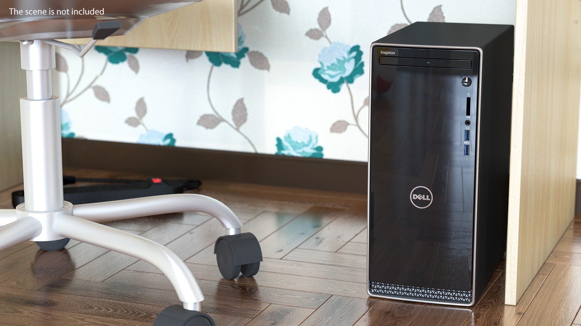 Dell Inspiron 3670 Minitower Desktop PC 3D model preview