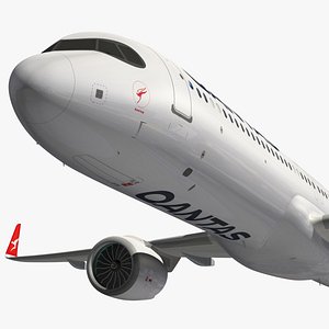 A321  Neo XLR Qantas model