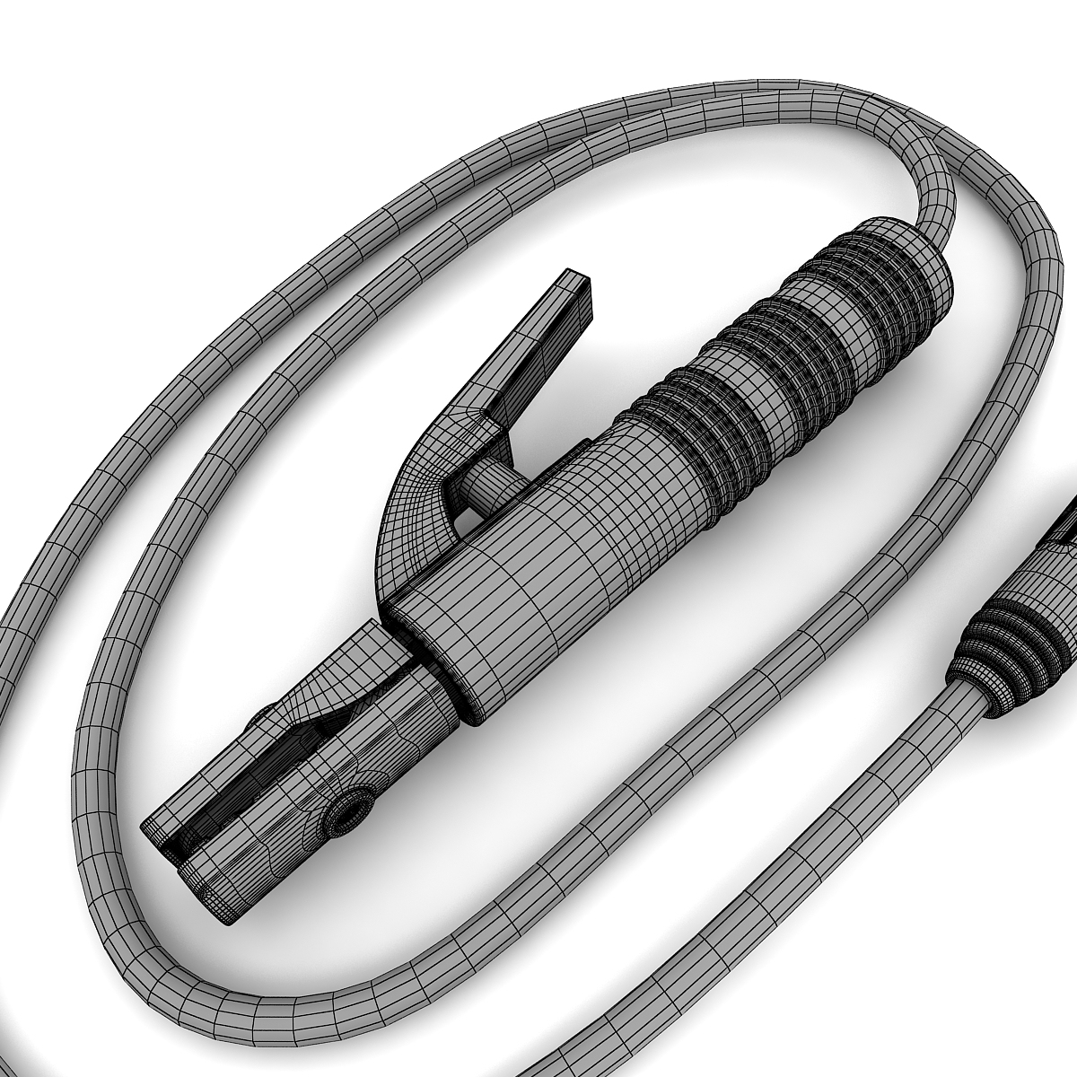 3D welding electrode holder industrial TurboSquid 1599470