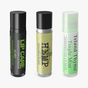 Lip Balms Collection 2 3D model