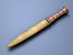 obj egyptian funerary dagger