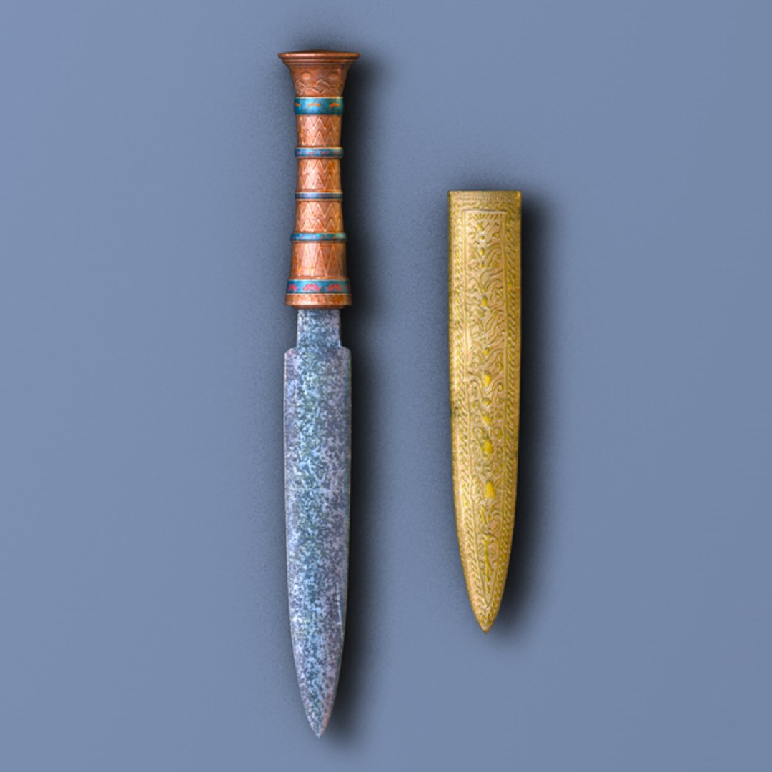 Obj Egyptian Funerary Dagger