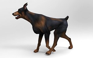 Dog 14 Animations model